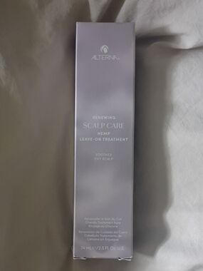Alterna Renewing Scalp Care Hemp Leave-On Treatment - Soothing The Scalp